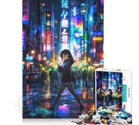 Puzzle per adulti da 1000 pezzi Persi nei pensieri giochi per famiglie analisi e logica per migliorare l'amore tra le coppie 38x26cm