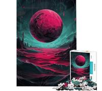 Puzzle per adulti da 1000 pezzi Pianeta Cremisi gioco per famiglie regalo per donne divertimento a casa (Dimensioni 38x26cm)