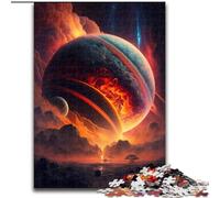 Puzzle per adulti da 1000 pezzi, pianeta gigante gassoso, in legno, attività divertente per la casa, 50x75cm, attività divertente per la famiglia, sfida mentale, regalo perfetto per adolescenti