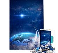 Puzzle per adulti da 1000 pezzi Pianeta Terra gioco rompicapo giocattolo intellettuale ottimo regalo per chi ama giocare e migliorare la memoria (dimensioni 50x75cm)