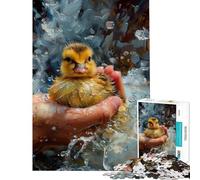 Puzzle per adulti da 1000 pezzi Pick Up The Duck Meme - Gioco interattivo - Un'opera d'arte compleanno e Natale (Dimensioni 38x26cm)