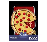 Puzzle Per Adulti Da 1000 Pezzi Pizza Valentines Day Puzzle Per Adulti Gioco Pratico Difficile Difficile Regali Unici Per Compleanno E Natale 52x38cm/1000pcs