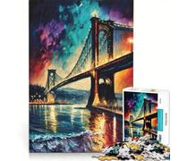 Puzzle per adulti da 1000 pezzi, Ponte sul Bosforo di Istanbul, gioco rilassante, regalo di compleanno, regalo di Natale 50x75cm