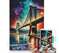 Puzzle per adulti da 1000 pezzi, Ponte sul Bosforo di Istanbul, gioco rompicapo, per divertimento in famiglia, per rafforzare l'amore tra le coppie 38x52cm