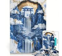 Puzzle per adulti da 1000 pezzi Porta della Pace in porcellana gioco educativo difficile compleanno e Natale 50x75cm