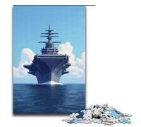 Puzzle per adulti da 1000 pezzi portaerei regalo di compleanno per adolescenti dai 14 anni in su 1000 pezzi (38x26 cm)