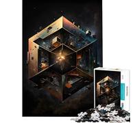 Puzzle per adulti da 1000 pezzi Portale Galattico gioco educativo e stimolante ideale per il relax e il miglioramento della memoria perfetto come regalo di compleanno (dimensioni 38x52cm)