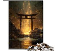 Puzzle per adulti da 1000 pezzi, Portale Torii misterioso, per bambini dai 14 anni in su Ogni pezzo è unico Gioco divertente e stimolante per tutta la famiglia Ottima idea regalo dimensioni 26x38cm