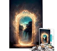 Puzzle per adulti da 1000 pezzi "Portale verso un nuovo universo" - Gioco educativo e stimolante - Ottimo regalo per attività in famiglia (Dimensioni 75x50cm)