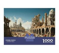 Puzzle Per Adulti Da 1000 Pezzi Post-War Reconstruction Scene Puzzle Per Adulti Giochi Rilassanti Vacanza A Casa Passatempo Regali Unici Per Compleanno E Natale 52x38cm/1000pcs