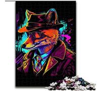 Puzzle per adulti da 1000 pezzi, poster del leader della banda della volpe rossa, per decorare la casa, ideale come regalo di Natale e Capodanno per adolescenti (dimensioni: 26x38cm)