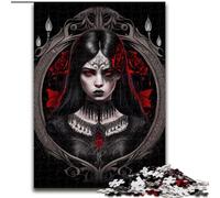 Puzzle per adulti da 1000 pezzi, Principessa delle Tenebre, dimensioni 38x26cm, rompicapo impegnativo per adolescenti, gioco interattivo divertente per tutta la famiglia