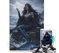 Puzzle per adulti da 1000 pezzi Principessa dell'Oceano e Sirena gioco educativo decorazione per la casa ideale come regalo 50x75cm