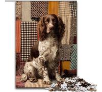 Puzzle per adulti da 1000 pezzi, puzzle a forma di cane felice, 50x75cm, sfida per il cervello, attività educativa per adolescenti