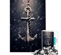 Puzzle per adulti da 1000 pezzi puzzle "Ancora della tempesta" 1000 giocattoli fai-da-te un'opera d'arte un gioco stimolante e divertente per tutta la famiglia (50x75cm)