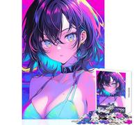 Puzzle per adulti da 1000 pezzi puzzle anime ragazza in costume da bagno giocattoli educativi idee regalo per giochi educativi che migliorano l'amore tra coppie dimensioni 38x26cm
