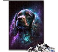 Puzzle per adulti da 1000 pezzi, puzzle colorati dalmata, dimensioni 38x26cm, rompicapo impegnativo per adolescenti, gioco interattivo divertente per tutta la famiglia