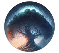 Puzzle per adulti da 1000 pezzi, puzzle con alberi e paesaggi magici, giochi educativi e regali per adolescenti (67,5x67,5cm)