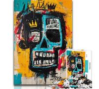 Puzzle per adulti da 1000 pezzi, puzzle con graffiti artistici, sfida difficile contro lo stress, ideale come regalo per tutta la famiglia dai 14 anni in su, 38x26cm