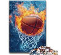 Puzzle per adulti da 1000 pezzi, puzzle da 1000 pezzi, difficile, Slam Dunk, basket, ideale come regalo per tutta la famiglia, adatto per bambini dai 14 anni in su (38x26cm)