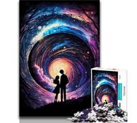 Puzzle per adulti da 1000 pezzi puzzle da 1000 pezzi storia d'amore cosmica interessante riduzione dello stress interazione genitore-figlio 75x50cm