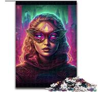 Puzzle per adulti da 1000 pezzi, puzzle da colorare, stimolanti per gli alunni, gioco creativo per famiglie e decorazioni per la casa, regalo di Natale perfetto per adolescenti, dimensioni: 38x26cm