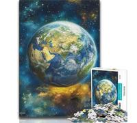 Puzzle per adulti da 1000 pezzi puzzle della Terra magica per adolescenti gioco stimolante ideale come regalo per tutta la famiglia 26x38cm