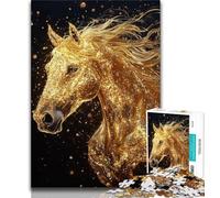 Puzzle per adulti da 1000 pezzi, puzzle di animali e cavalli, design vivace e unico, esperienza di gioco rilassante e stimolante (dimensioni 75x50cm)