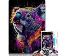 Puzzle per adulti da 1000 pezzi, puzzle di animali Koala per adolescenti, ideali come regali per tutta la famiglia, adatti per bambini dai 14 anni in su (dimensioni 75x50cm)