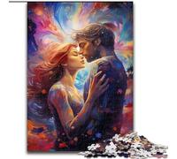 Puzzle per adulti da 1000 pezzi, puzzle di coppia che si abbraccia, in legno, regalo perfetto per genitori, amanti, amici - età 14+ 1000 pezzi(50x75cm)