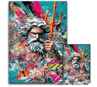 Puzzle per adulti da 1000 pezzi, puzzle di film e graffiti, puzzle in cartone, giocattoli educativi per l'apprendimento, ideali come regali per tutta la famiglia dai 14 anni in su, 26x38cm
