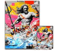 Puzzle per adulti da 1000 pezzi, puzzle di film, graffiti, puzzle in legno, giocattoli educativi per l'apprendimento, ideali come regali per tutta la famiglia dai 14 anni in su, 50x75cm