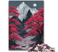 Puzzle per adulti da 1000 pezzi, puzzle di paesaggi giapponesi difficili per adolescenti, adatti per la decorazione della scrivania per bambini dai 14 anni in su (75x50cm)