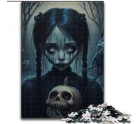Puzzle per adulti da 1000 pezzi, puzzle di zombi in legno, gioco interattivo per famiglie, decorazione fai da te per la casa, rompicapo stimolante, 1000 pezzi(50x75cm)