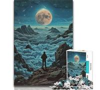 Puzzle per adulti da 1000 pezzi, puzzle difficili con paesaggi da sogno, per ammazzare il tempo durante le vacanze, con pezzi completamente interconnessi e di forma casuale (dimensioni 38x26cm)