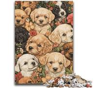 Puzzle per adulti da 1000 pezzi, puzzle difficili del mondo dei cuccioli, per giochi educativi, giocattoli da regalare a tutta la famiglia (38x26cm)