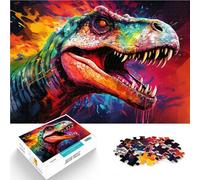 Puzzle per adulti da 1000 pezzi Puzzle Dinosauri Giochi educativi Aiuta Il Cervello a esercitare Giocattoli avvincenti per coltivare la Pazienza 14,96 "x 20,47"