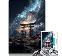 Puzzle per adulti da 1000 pezzi puzzle fantasy Torii Gate per adulti antistress sfida difficile decorazioni e regali unici per la casa 38x26cm