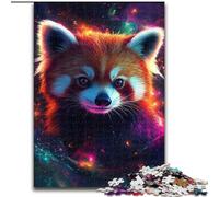Puzzle per adulti da 1000 pezzi, puzzle Galaxy Red Panda da 1000 pezzi per adolescenti, giochi di ruolo impegnativi (dimensioni 50x75cm)