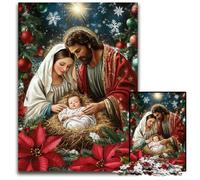 Puzzle per adulti da 1000 pezzi, puzzle "Gesù sta arrivando", giocattoli educativi per l'apprendimento, ideali come regali per tutta la famiglia dai 14 anni in su, 26x38cm