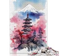 Puzzle per adulti da 1000 pezzi, puzzle iconico giapponese da dipingere, gioco impegnativo per adulti, 1000 pezzi (38x26 cm)