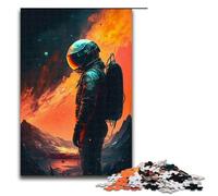 Puzzle per adulti da 1000 pezzi, puzzle in legno con astronauta nello spazio perduto, gioco educativo, sfida, giocattolo, 1000 pezzi
