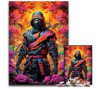 Puzzle per adulti da 1000 pezzi puzzle in legno fantasy giapponesi Ninja perfetti per regali di compleanno Natale e Halloween 1000 pezzi (38x26 cm)