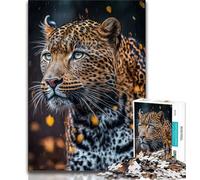 Puzzle per adulti da 1000 pezzi, puzzle Jaguar per adulti, gioco stimolante, ideale come regalo per tutta la famiglia (dimensioni 75x50cm)