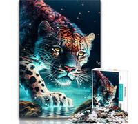 Puzzle per adulti da 1000 pezzi, puzzle Jaguar per adulti, gioco stimolante, ideale come regalo per tutta la famiglia (dimensioni 75x50cm)