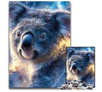 Puzzle per adulti da 1000 pezzi, puzzle Koala, giocattoli educativi per l'apprendimento, ideali come regali per tutta la famiglia dai 14 anni in su, 50x75cm