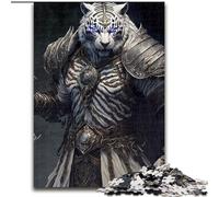 Puzzle per adulti da 1000 pezzi, puzzle meccanico a forma di tigre, gioco intellettuale giocattolo che rafforza l'amore tra le coppie dai 14 anni in su (dimensioni 26x38cm)