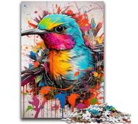 Puzzle per adulti da 1000 pezzi, puzzle per adulti con graffiti di iene, gioco educativo per famiglie, adatto per la decorazione della scrivania (50x75cm)