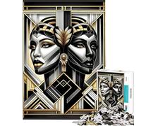 Puzzle per adulti da 1000 pezzi puzzle su tela Techno Human giocattolo antistress sfida impegnativa ideale come regalo per tutta la famiglia (dimensioni 50x75cm)