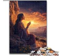 Puzzle per adulti da 1000 pezzi, puzzle tribale matriarca, rompicapo impegnativo, attività per famiglie, decorazione per la casa, regalo di Natale 50X75cm